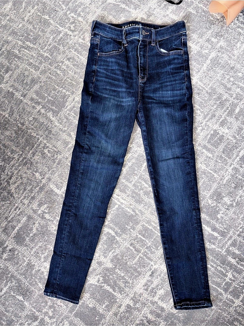 American Eagle Next Level Skinny Jeans in Blue Size 4